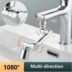 Mikasso 1080 Derece Dönebilen 2 Modlu Mutfak Musluk Başlığı Banyo Musluk Ucu Evrensel Fonksiyonlu Başlık Kro