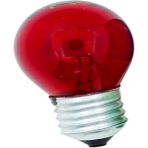 Mikasso 10W E27 Kırmızı Renk Yuvarlak Gece Lambası Ampulü 1 Adet
