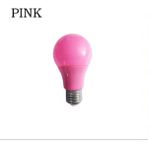 Mikasso 10W Pembe Renk E27 Duylu A60 E Enerji Tüketimi LED Ampul Boy 113MM Genişlik 60MM Dir.