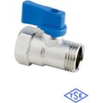 Mikasso 1/2 20 mm Mini Küresel Vana Şofben Musluğu
