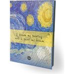 Mikasso 14,8X21 Lastikli Defter Siyah Yaprak-I Dream My Painting And I Paint My Dream Küp Not Kağıdı - Çok Renkli