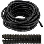 Mikasso 14MM Yarıklı Spiral Hortum Kablo Gizleme Izolasyon Borusu Esnek Siyah - Çok Renkli
