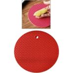 Mikasso 15401 Silicone Yuvarlak Çaydanlık Tencere Altlığı Plastik Çok Renkli