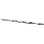 Mikasso 17MM 45CM Teleskopik Ray Çekmece Kızağı Çekmece Rayı Beyaz