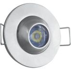 Mikasso 1W LED Yeşil Manda Gözü Spot Armatür