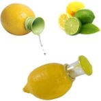 Mikasso 2 Adet Limon Sıkacağı Limon Suyu Hazneli Limon Sıkma Aleti Sıkacak Plastik