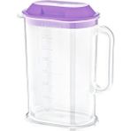 Mikasso 2 Adet Oval Prestij Sürahi Beyaz Plastik