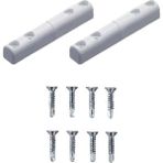 Mikasso 2 Adet Pvc Sineklik Menteşesi ile 8 Adet 3.9X25 Yhb Vida Plastik