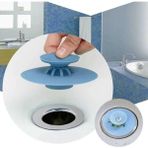 Mikasso 2 Kademeli Dokunmatik Lavabo Tıkacı Silikon Lavabo Gider Tıpası Silikon