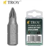 Mikasso 22212 Bits Uç Seti (PZ3X25MM, 24 Adet)
