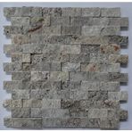 Mikasso 2,5x5 Patlatma Silver Taş Taş Gri - Çok Renkli