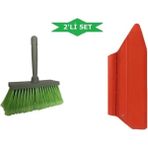 Mikasso 2'li Set (Fırça-Spatula) Duvar Kağıdı Yapıştırma Uygulama Seti