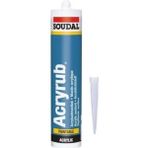 Mikasso ( 3 Adet ) Acryrub Silikon Mastik Beyaz