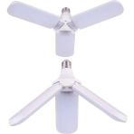 Mikasso 3 Kollu 3+1 Pervane Şeklinde Katlanabilir Açısı Ayarlanabilir 40 Wat Beyaz LED Ampul E-27 Duy
