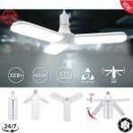Mikasso 3 Kollu Katlanabilir Pervane LED Ampul 42W Tasaruf LED Ampül - Çok Renkli