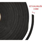 Mikasso 3 x 10 mm (20 Metre) Yapışkanlı Eva Sünger Şerit