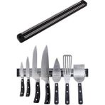 Mikasso 33 cm Bıçak Tutucusu Bıçak Organizer Bıçaklık Askısı Pratik Duvara Monteli Mıknatıslı Bıçak Askısı Ç