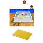 Mikasso 35x45 GOD PASTA ALTLIĞI BÜYÜK BOY PASTA TABANI PASTA MALZEMELERİ 1 ADET gold 35 x 45 Tekli Pasta K
