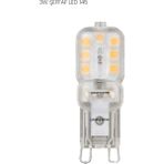 Mikasso 3W = 25W Eşdeğer 6500 Kelvin Beyaz Işık G9 Duylu Şeffaf 200 Lümen A Enerji LED Kapsul Ampul