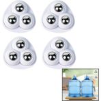 Mikasso 4 Ad Mini Mobilya Tekeri Airfry Damacana Temizlik Kovası Sandık Için Çok Amaçlı Eşya Tekeri