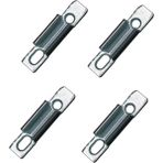 Mikasso 4 Adet Pimapen Pvc Sürme Kapı-Pencere Ispanyolet Karşılığı- Sürgü Kapı-Pencere Kilitleme(Çift Kanat) - Çok Renkli