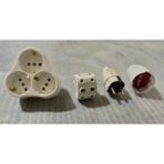 Mikasso (4 Lü Set) 3lü Topraklı Golyat, 5li Topraksız Golyad,topraklı Erkek Fiş ve Dişi Fiş - Çok Renkli