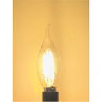 Mikasso 4 Watt 2700 Kelvin 350 Lümen Dimmerli Kıvrık Buji LED Ampül - Çok Renkli