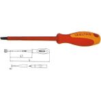 Mikasso 4140174100 1000V Izoleli Elektrikçi Düz Uçlu Tornavida 4X100