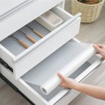 Mikasso 45 cm x 10 mt Çok Amaçlı Eva Kaymaz Dolap Içi Çekmece Raf Örtüsü Kaydırmaz Su Geçirmez 10 Metre Rulo