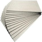 Mikasso 5 Adet Mukavva 2 mm 70X100 cm Sert Karton , Sert Mukavva - Çok Renkli