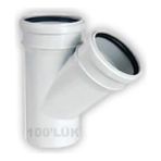 Mikasso 50 Mm *50 Mm Lik Pvc Pimaş 45 * Derece Tek Çatal