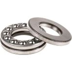 Mikasso 51206 Büte Rulman 30X52X16 mm Eksenel Bilyalı Rulman Çelik Alaşımlı Çelik Malzeme Cn Çelik