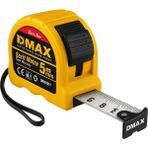 Mikasso 590E Şerit Metre 5 mt x 19 mm Sarı Siyah Renk Kombinasyonlu Kaliteli