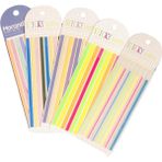 Mikasso 5'li Şeffaf Stick Post-It Ayraç Seti – 800 Yaprak Yapışkanlı Not Kağıdı Yapışkanlı Not Kağıdı - Çok Renkli