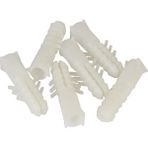Mikasso 6 mm Ekonomik Plastik Dübel 1000 Adet - Dübel