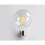 Mikasso 6 Watt 500 Lümen E27 Duylu Gün Işığı Glop Uzun Filament Ampul (CT-4354) - Çok Renkli