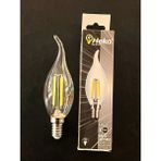 Mikasso 6 Watt E14 Duylu Kıvrık Şeffaf Camlı 660 Lümen 6500 Kelvin Beyaz Işık Buji LED Ampul