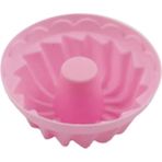 Mikasso 6'lı Silikon Mini Kek Muffin Kalıbı Renkli Silikon Pembe