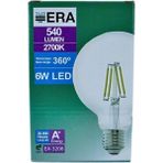 Mikasso 6W 230V 2700K E27 G95 LED Flamanlı Normal Ampul - Çok Renkli