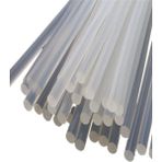 Mikasso 7mm x 30CM Ince Mum Silikon 20 Adet Ince Silikon Tabancasına Uyumlu