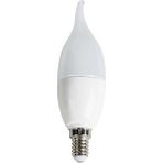 Mikasso 7W Beyaz LED Kıvrık (Mum) Buji Ampul Küçük Duy 6400LM Ct 4080
