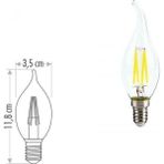 Mikasso 7W LED Filament Buji Ampul (Günışığı) - Çok Renkli