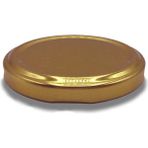 Mikasso 82 mm Metal Konserve Kapağı Gold 82 Pp Altın Kavanoz Kapak 10 Adet Metal Yeşil