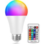 Mikasso 9W Rgb LED Ampul Renk Değiştiren Uzaktan Kumandalı Dim Edilebilir - Çok Renkli