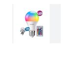 MIKASSO 9W Rgb Led Lamba Ampül Renk Değiştiren Uzaktan Kumandalı