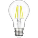 Mikasso A60 Filament Edison Tip Rustik E-27 Şeffaf Cam 6 W LED Ampul - Beyaz Işık Erd-96 Beyaz - Çok Renkli
