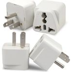Mikasso Abd Priz Dönüştürücü 3 Pinli Fiş Adaptör Üniversal American Fiş Çevirici Type B Plug Adapter - Çok Renkli