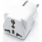 Mikasso Adaptör Priz Başlığı Üniversal Başlık Ingiliz Fiş Adaptör Çevirici F18 - Çok Renkli