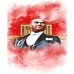 Mikasso Ahşap Atatürk ve Anıtkabir Duvar Poster Ahşap Çok Renkli