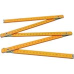 Mikasso Ahşap Katlanır Ağaç Tahta Metre ( 1 Metre ) 1 M